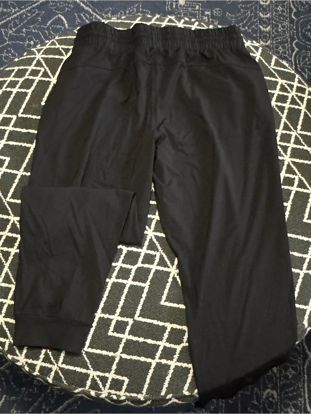 Member’s Mark Travel Joggers XL Black Stretch Drawstring Soft Athleisure